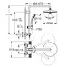 Душевая система Grohe Euphoria System 260 с термостатом для настенного монтажа (27296003)