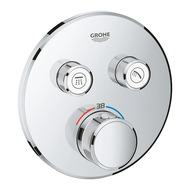 Термостат скрытого монтажа Grohe Grohtherm SmartControl с двумя кнопками управления (29119000)
