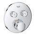 Термостат скрытого монтажа Grohe Grohtherm SmartControl с двумя кнопками управления (29119000)