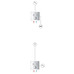 Термостат скрытого монтажа Grohe Grohtherm SmartControl с двумя кнопками управления (29119000)