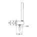 Душевой набор Grohe Euphoria Cube Stick, 1 режим струи (26405000)