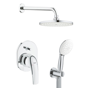 Скрытая душевая система Grohe BauCurve с New Tempesta 200 (UA29043003)