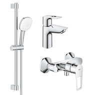 Набор смесителей Grohe BauLoop New 3 в 1, для душа (UA123220S1)