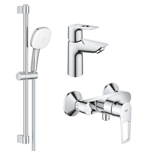 Набор смесителей Grohe BauLoop New 3 в 1, для душа (UA123220S1)