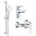 Набор смесителей Grohe BauLoop New 3 в 1, для душа (UA123220S1)