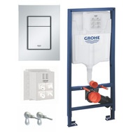 Комплект в сборе Grohe Rapid SL, для подвесного унитаза (кнопка Skate Cosmopolitan S) (39501000)