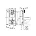 Комплект Grohe SOLIDO 5-в-1 Унитаз + инсталляция Rapid SL c клавишей Arena Cosmopolitan (39418000)