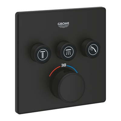 Термостат скрытого монтажа Grohe Grohtherm SmartControl с 3 кнопками управления (102167KF00)