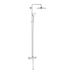 Душевая система Grohe Euphoria System 260 с термостатом для настенного монтажа для ванны (27475002)