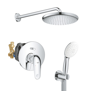 Скрытая душевая система Grohe Euroeco с Tempesta 250 (UA2939200L)