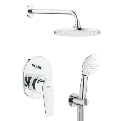 Скрытая душевая система Grohe BauFlow с New Tempesta 200 (UA29045003)