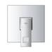 Смеситель однорычажный Grohe Eurocube на 1 выход (24061000)