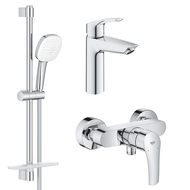 Комплект смесителей Grohe Eurosmart 3 в 1 для душа (UA123244M1)