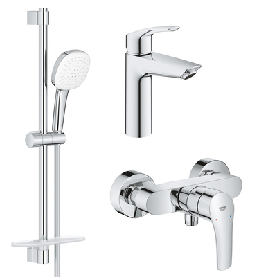 Комплект смесителей Grohe Eurosmart 3 в 1 для душа (UA123244M1)