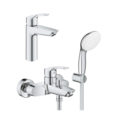 Комплект смесителей Grohe Eurosmart 2 в 1 для ванной (UA123302M0)