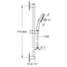 Душевой гарнитур Grohe Tempesta Cube 110, 2 режима струи (26908003)