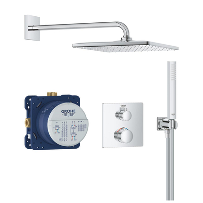 Душевая система Grohe Grohtherm скрытого монтажа с Rainshower Mono 310 Cube (34870000)