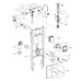 Система инсталляции для унитаза Grohe Rapid SL (1,13 м) с подключениями (38840000)