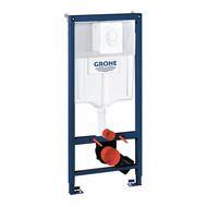 Комплект 3-в-1 для унитаза Grohe Rapid SL (кнопка Skate Air) + 37131000 (38722001)
