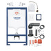 Комплект 3-в-1 для унитаза Grohe Rapid SL (кнопка Skate Air) + 37131000 (38722001)