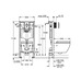 Комплект Grohe Solido 5-в-1 c клавишей Arena Cosmopolitan (39536000)