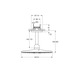 Верхний душ Grohe Rainshower 310 SmartActive с душевым кронштейном, 2 режима струи (22124KF0)