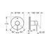 Смеситель однорычажный Grohe Essence на 1 выход (24168KF1)
