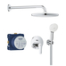 Скрытая душевая система Grohe Eurosmart с Tempesta 250 (25288000)