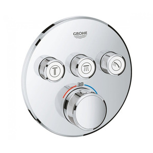 Термостат настенный на 3 выхода GROHE GROHTHERM SMARTCONTROL 29121000