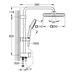Душевая система Grohe Tempesta System 250 Cube Flex с переключателем настенного монтажа (26694001)