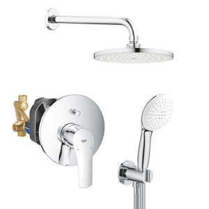Скрытая душевая система Grohe Eurosmart с New Tempesta 200 (UA25183003)