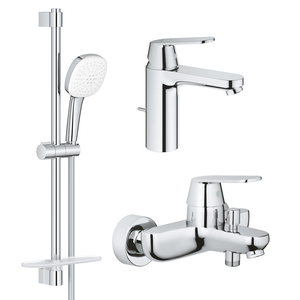 Комплект смесителей Grohe Eurosmart Cosmopolitan 3 в 1 для ванной (UA126112M3)