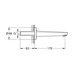 Излив для ванной Grohe Euroeco (13471001)