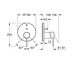 Смеситель однорычажный Grohe Essence на 2 выхода (24167KF1)