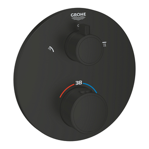 Термостат для душа Grohe Grohtherm с переключателем на 2 положения верхний/ручной душ (1022082430)