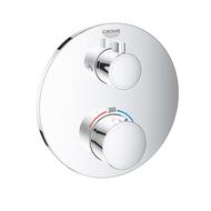 Термостат для душа Grohe Grohtherm с переключателем на 2 положения верхний/ручной душ (24076000)