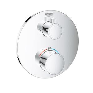 Термостат для душа Grohe Grohtherm с переключателем на 2 положения верхний/ручной душ (24076000)