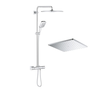 Душевая система Grohe Rainshower Smartactive Cube 310 с термостатом для настенного монтажа (26649000)