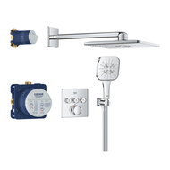 Душевой комплект Grohe Grohtherm SmartControl Rainshower SmartActive 310 Cube (34864000)