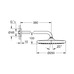 Набір Grohe Tempesta 250 380 мм верхнього душу, 1 режим струменя (266682430)