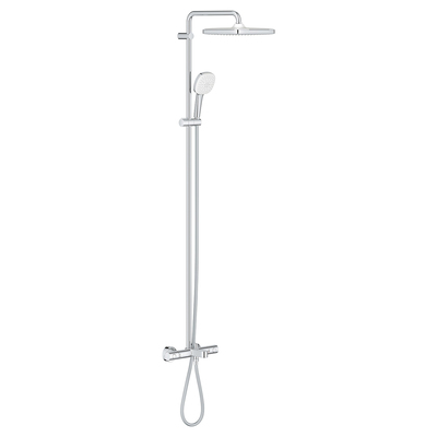 Душевая система Grohe Tempesta System 250 Cube настенного монтажа с термостатом для ванны (26691001)