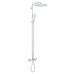 Душевая система Grohe Tempesta System 250 Cube настенного монтажа с термостатом для ванны (26691001)