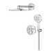 Прихована Душова система Grohe Grohtherm SmartControl з Rainshower SmartActive 310 (34863000)