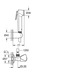 Душевой набор Grohe Tempesta-F Trigger Spray 30 с угловым вентилем, 1 режим струи (27514001)