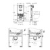 Инсталляция Grohe Rapid SLX для унитаза с звукоизоляционной прокладкой (39598000)