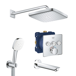 Набор для комплектации ванны и душа Grohe Grohtherm SmartControl с New Tempesta 250 (UA26415SC56)