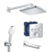 Набор для комплектации ванны и душа Grohe Grohtherm SmartControl с New Tempesta 250 (UA26415SC56)