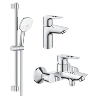 Комплект смесителей Grohe BauLoop New 3 в 1 для ванной (UA123214S1)