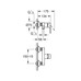 Смеситель однорычажный Grohe BauLoop New для душа (23634001)
