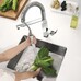 Смеситель однорычажный Grohe Eurocube для мойки (31395000)